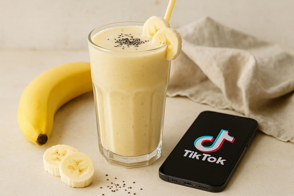 Por que os coquetéis de banana viraram tendência no TikTok