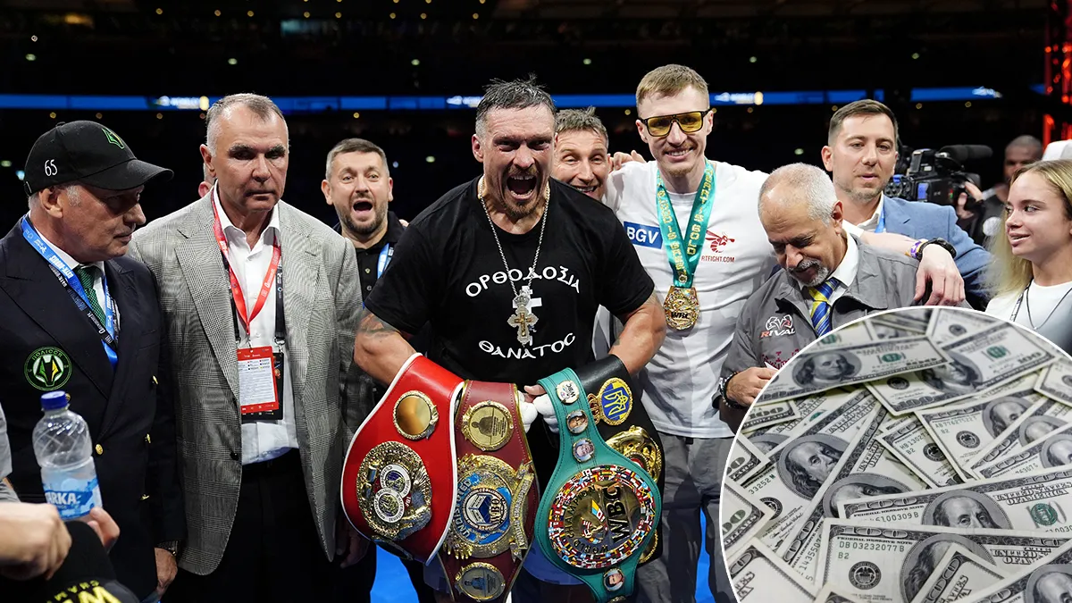 Quanto Usyk ganhou pela luta contra Dubois: números exatos