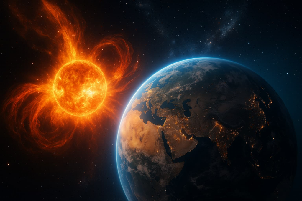Quando será a tempestade magnética em 29 de julho de 2025