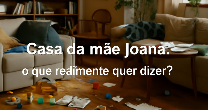 O que significa a expressão “Casa da mãe Joana”?