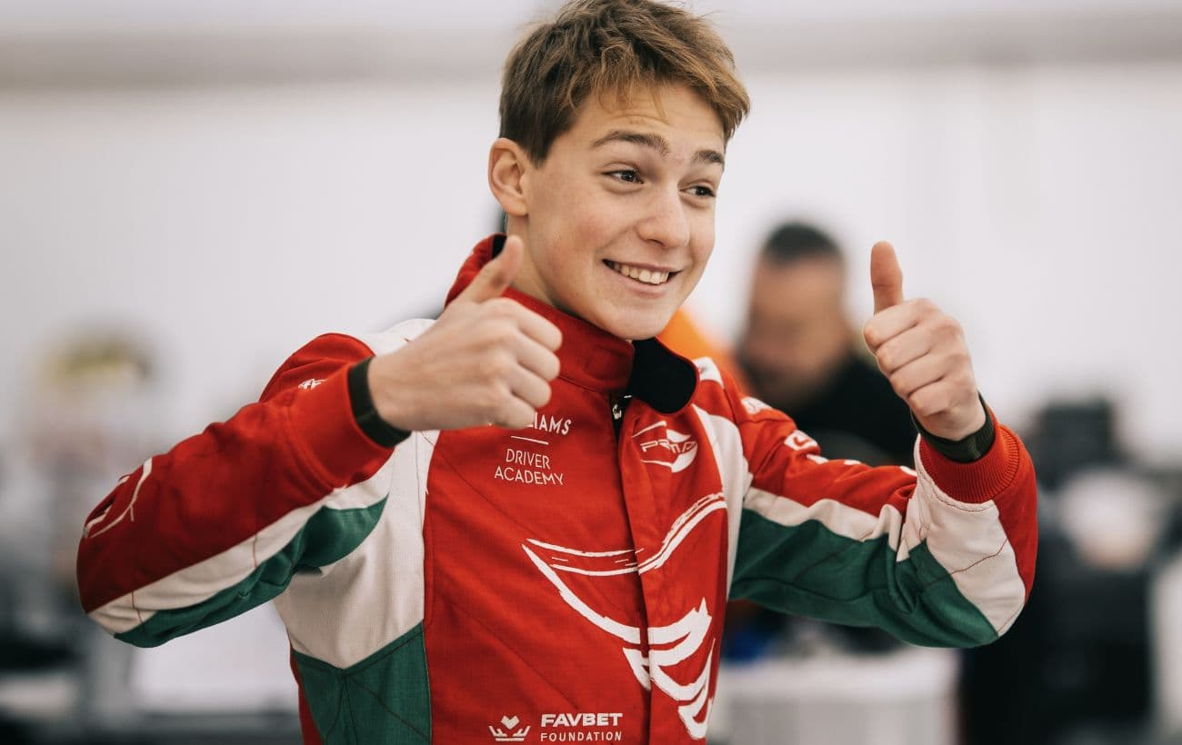 Oleksandr Bondarev venceu sua primeira corrida na Fórmula 4