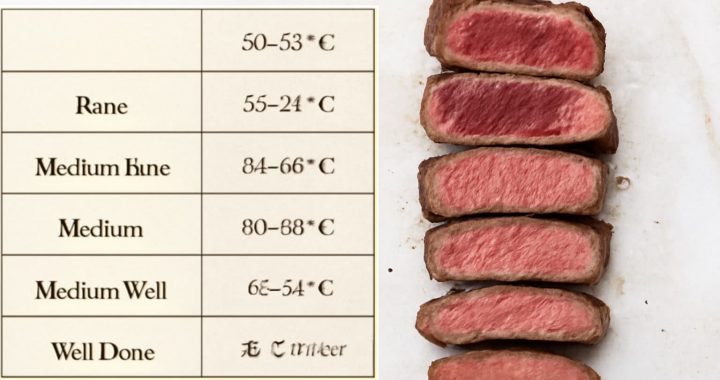 Segredos do Bife Perfeito: Graus de Cozimento e Temperatura