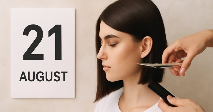 Pode cortar o cabelo em 21 de agosto de 2025 de acordo com o calendário lunar?