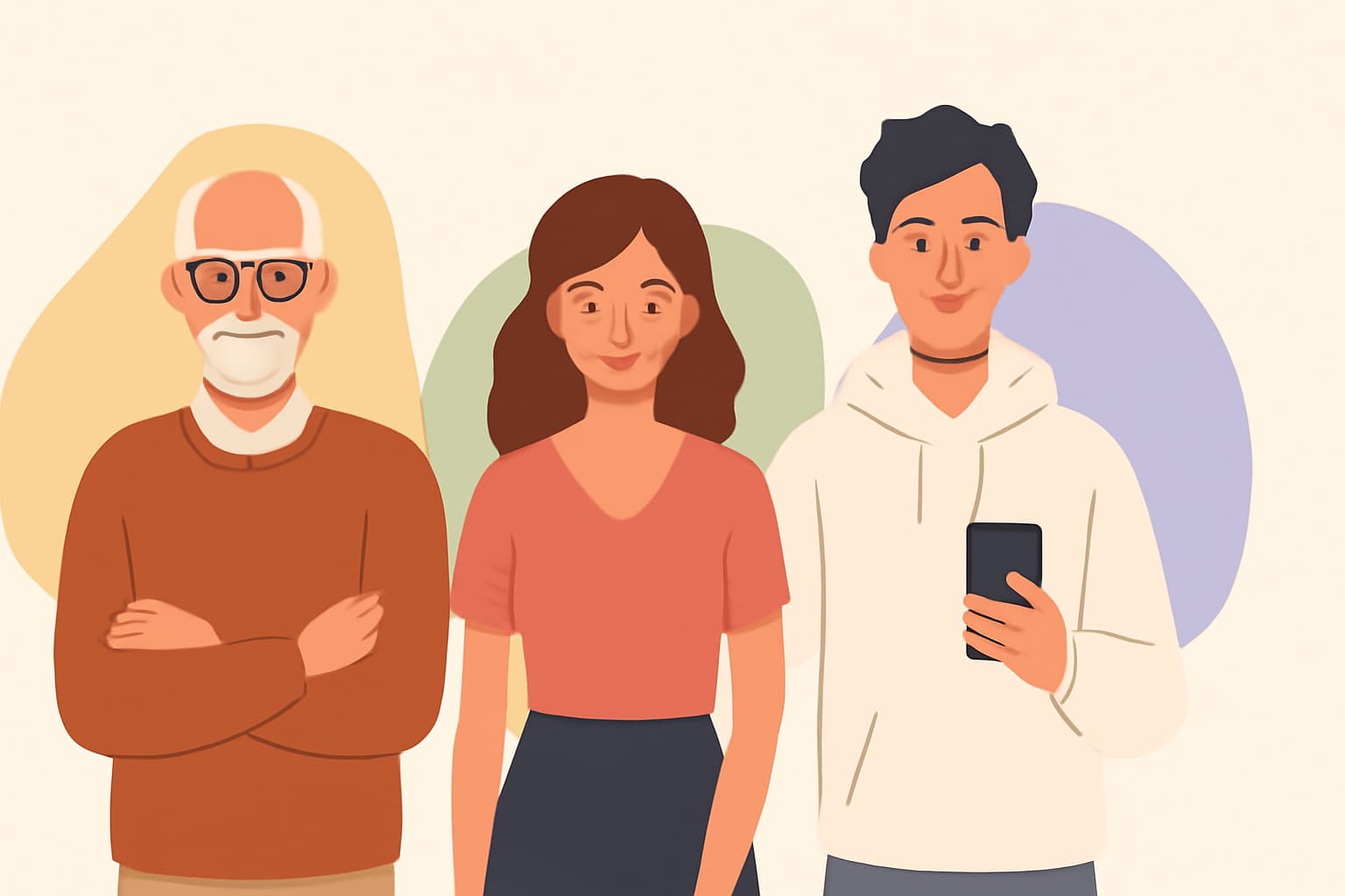 Quem são os Zummers, Millennials e Baby Boomers: diferenças entre as gerações