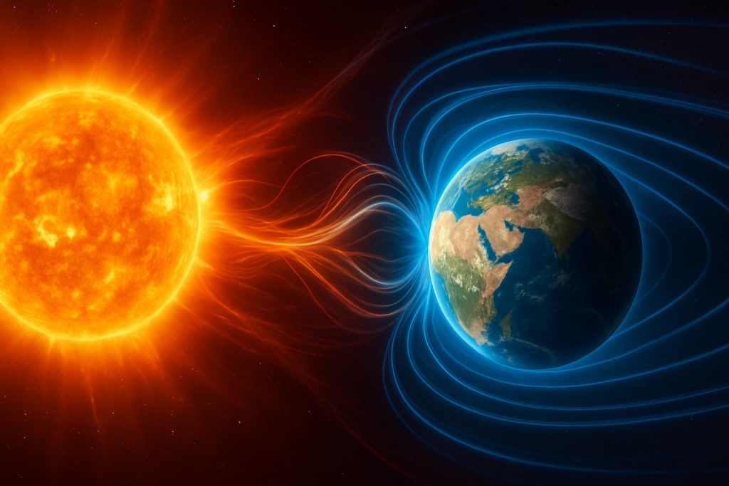 Tempestades geomagnéticas em 24 de agosto de 2025: previsão e impacto na saúde