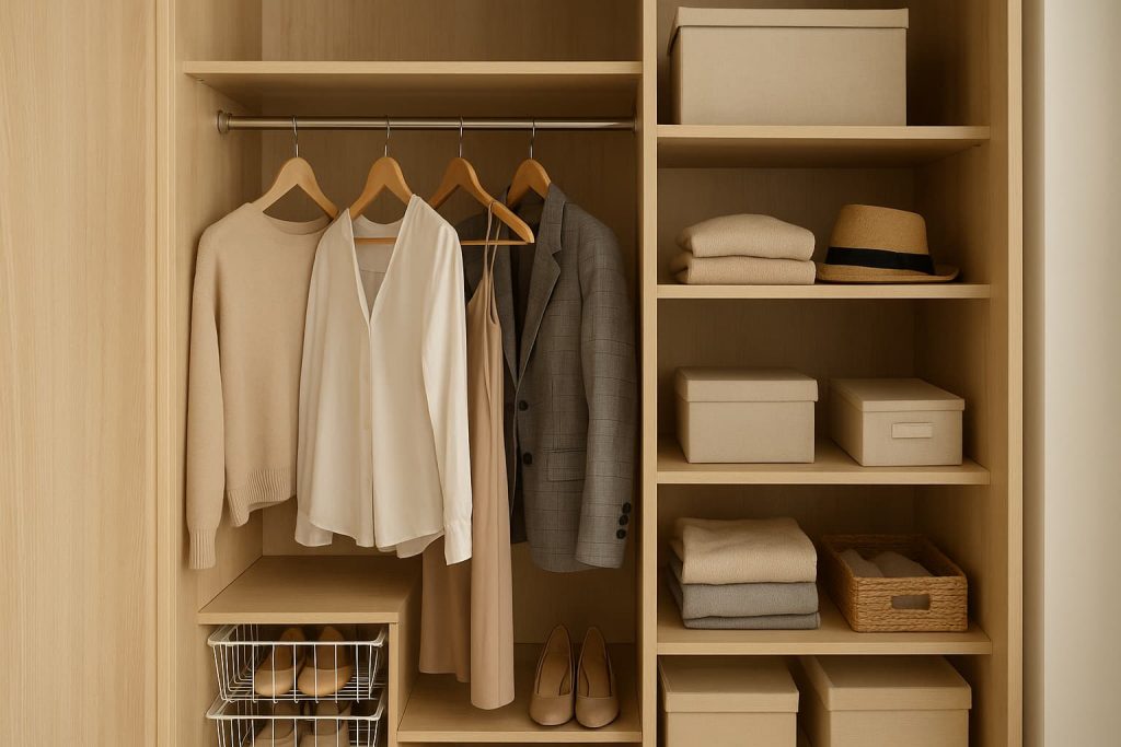 Organização do guarda-roupa: dicas para uma ordem perfeita