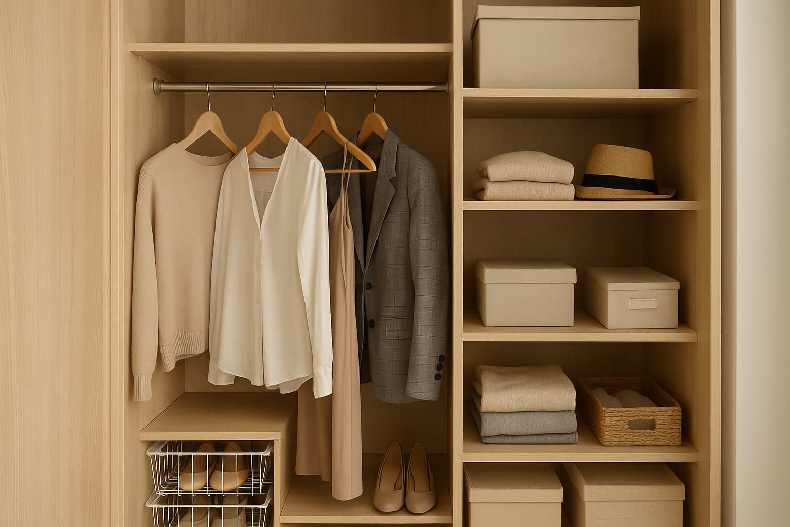 Organização do guarda-roupa: dicas para uma ordem perfeita
