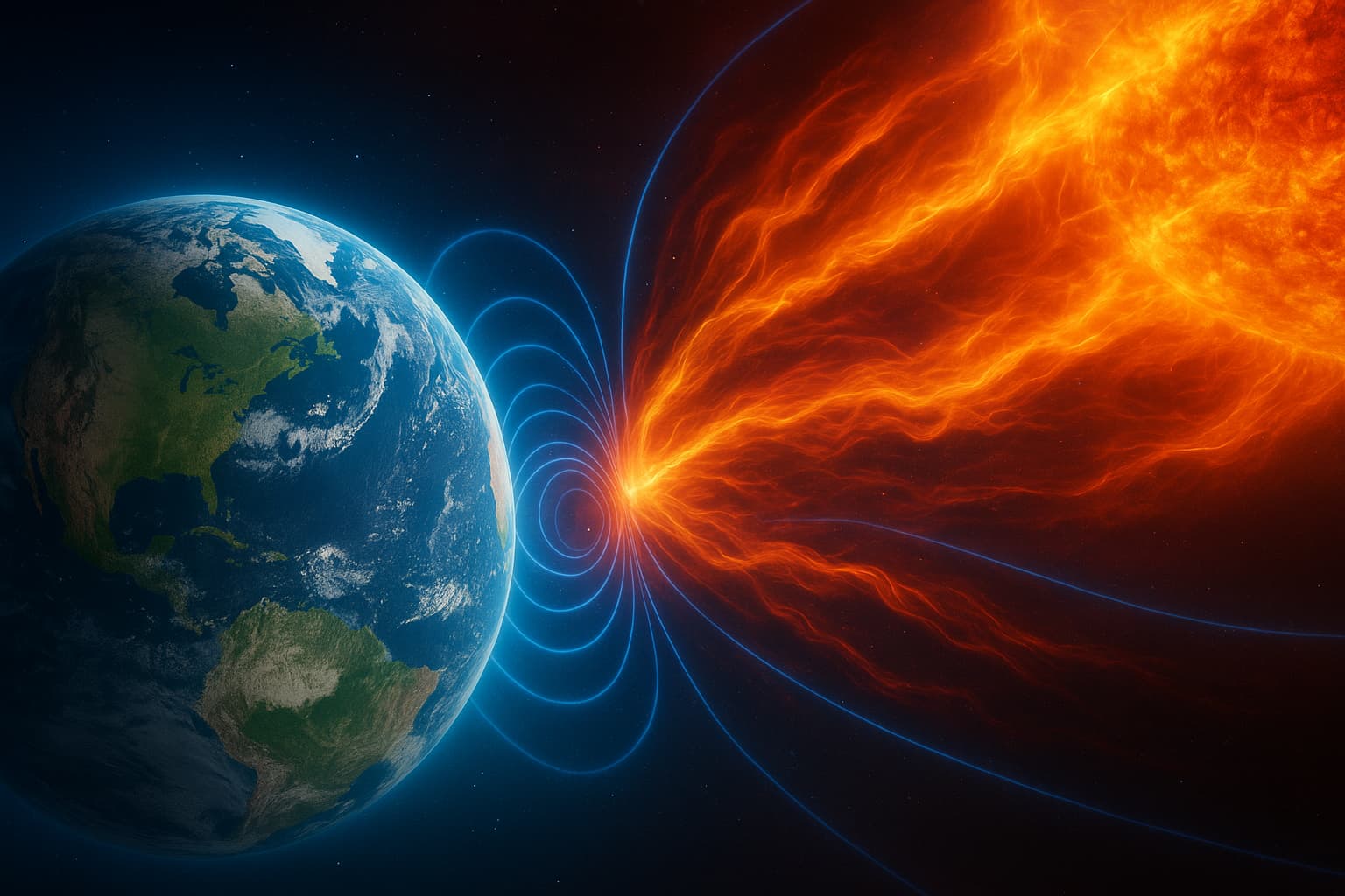 Tempestades geomagnéticas em 26 de agosto de 2025: previsão e conselhos