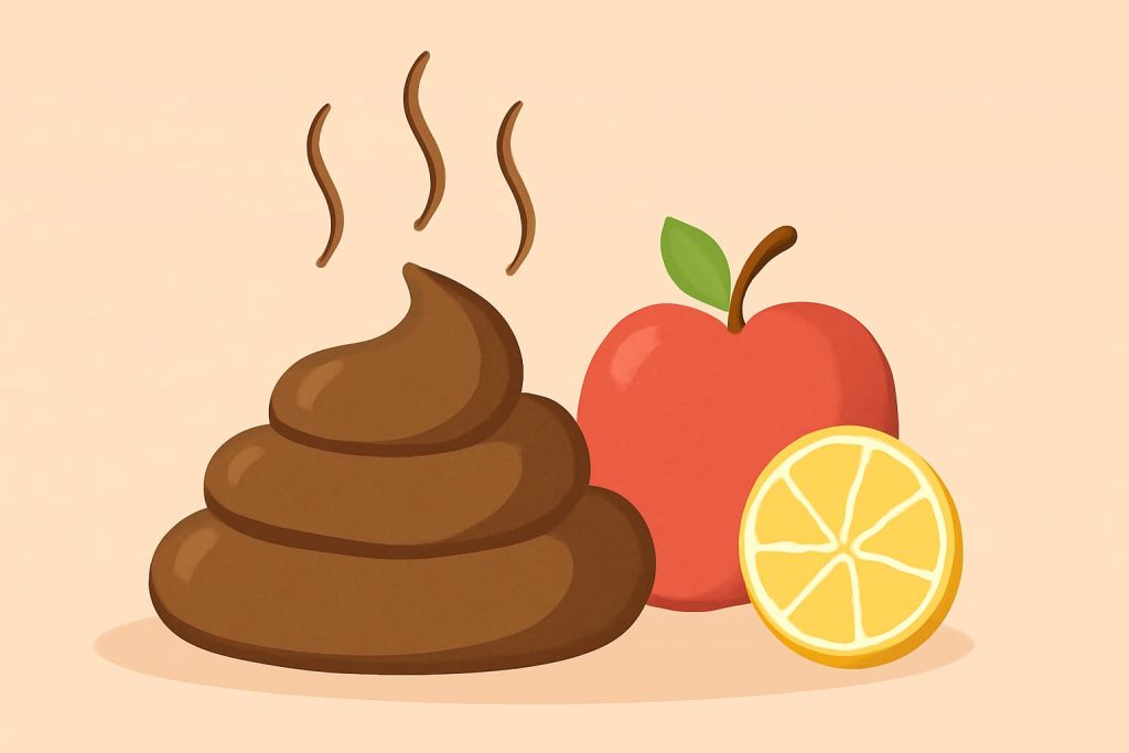 Fezes com cheiro de frutas podres: diagnóstico e tratamento