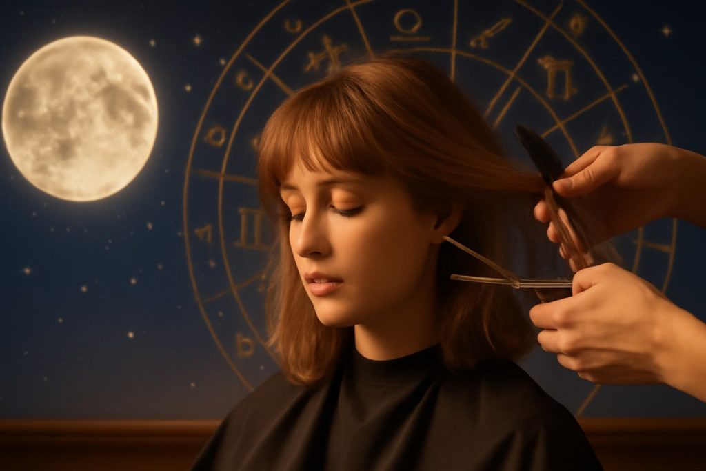 Calendário lunar de corte de cabelo para setembro de 2025