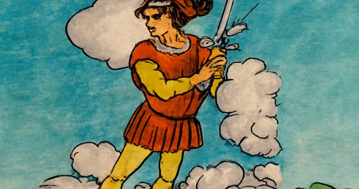 O que significa o Pajem de Espadas no Tarô – Interpretação da carta