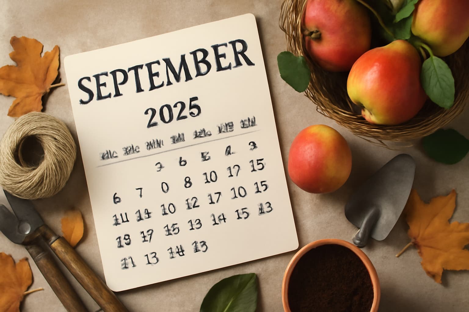 Calendário de jardinagem para setembro de 2025: dicas e recomendações