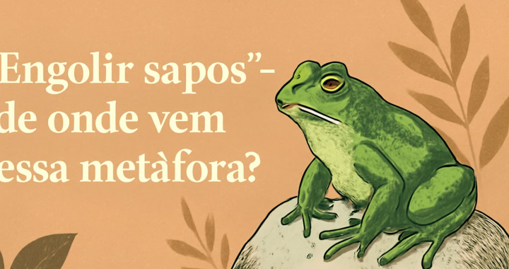 O significado de “engolir sapos” e sua origem histórica