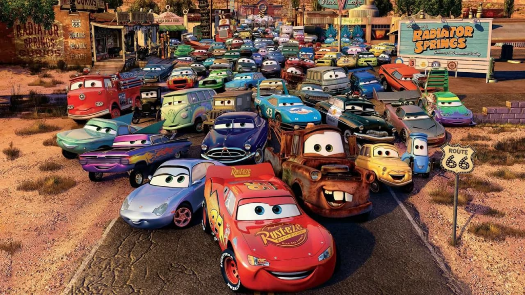 Disney e Pixar anunciaram uma nova série animada "Carros".
