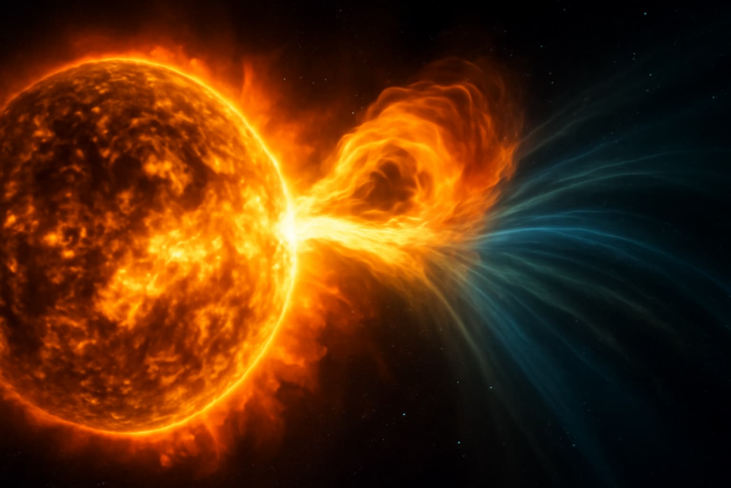Tempestade magnética de 13 de agosto de 2025: impacto na saúde