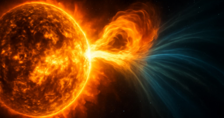 Previsão da tempestade magnética para 13 de agosto de 2025