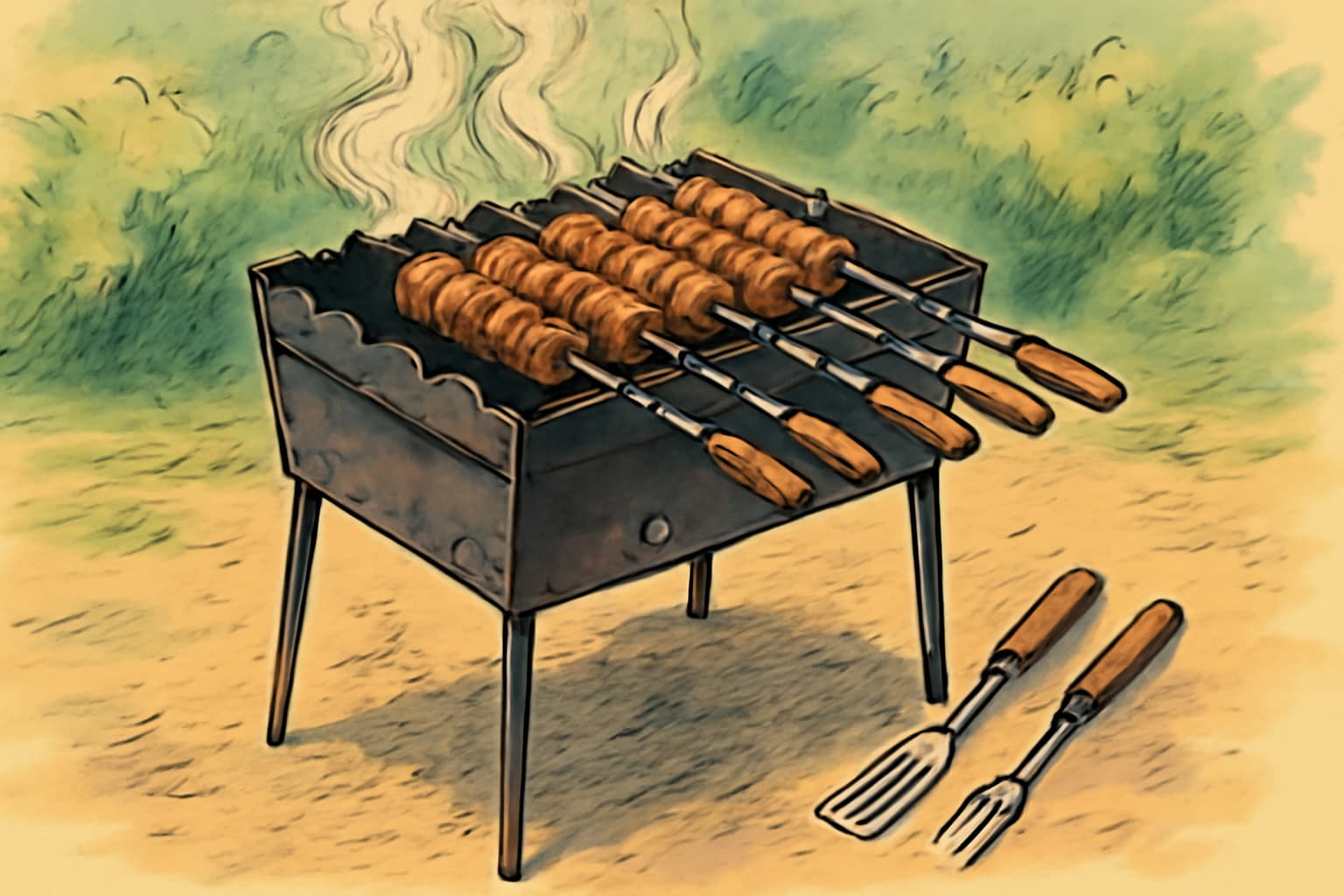 Espeto ideal para churrasco: o que observar