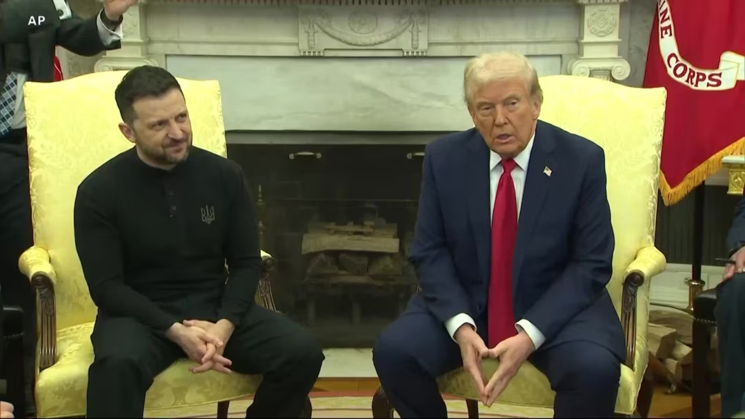Zelensky usará terno na reunião com Trump no Salão Oval?