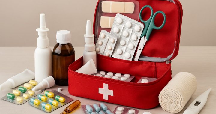 O que levar no kit médico de viagem