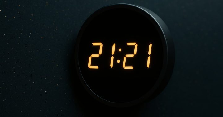 21:21 no relógio – o que significa este número