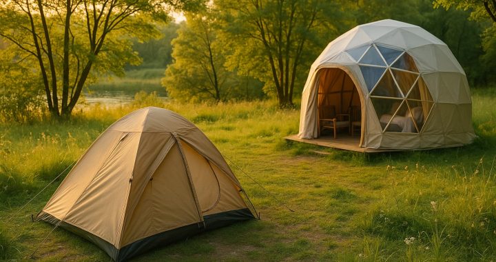 Camping ou glamping: como encontrar um local seguro para passar a noite
