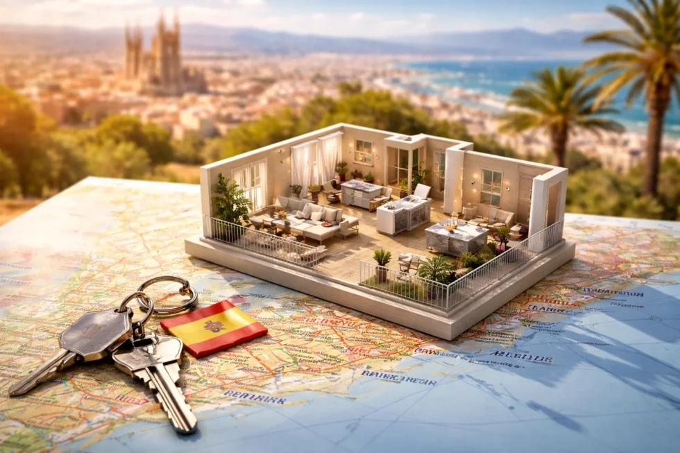 Comprar vivienda en Barcelona 2026 explicado con rigor jurídico: leyes españolas, impuestos, proceso completo, riesgos legales, control financiero y cómo proteger la propiedad sin errores.