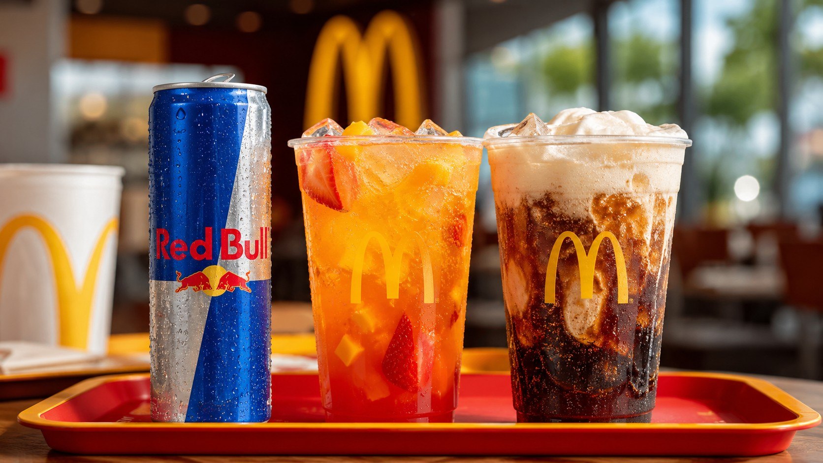 McDonald's y Coca-Cola ajustan una alianza de 70 años: la cadena suma refreshers, sodas artesanales y bebidas con Red Bull para crecer en EE.UU.