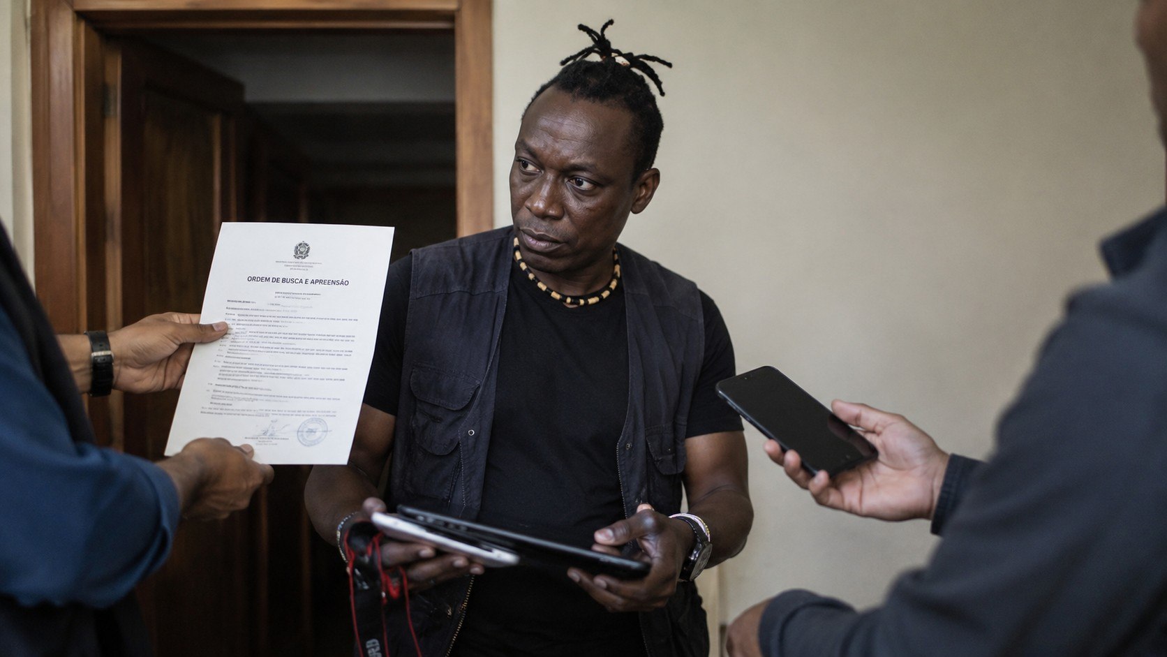 ONG exige explicaciones a Mozambique por la incautación de teléfonos, computadoras y tabletas del periodista Estacio Valoi, que investigaba tala ilegal en Cabo Delgado.
