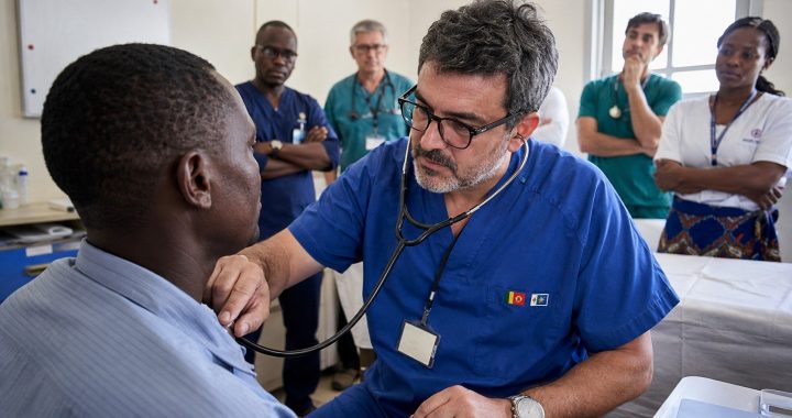 Médicos portugueses e angolano fazem rastreio cardiovascular no norte de Moçambique