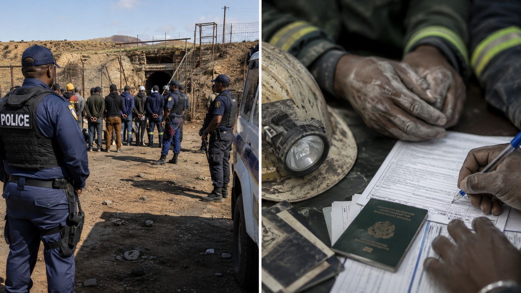 56 moçambicanos foram detidos por mineração ilegal em Gauteng. Saiba quais acusações enfrentam, como funciona a deportação e onde famílias podem pedir apoio consular na África do Sul. Entenda o caso.