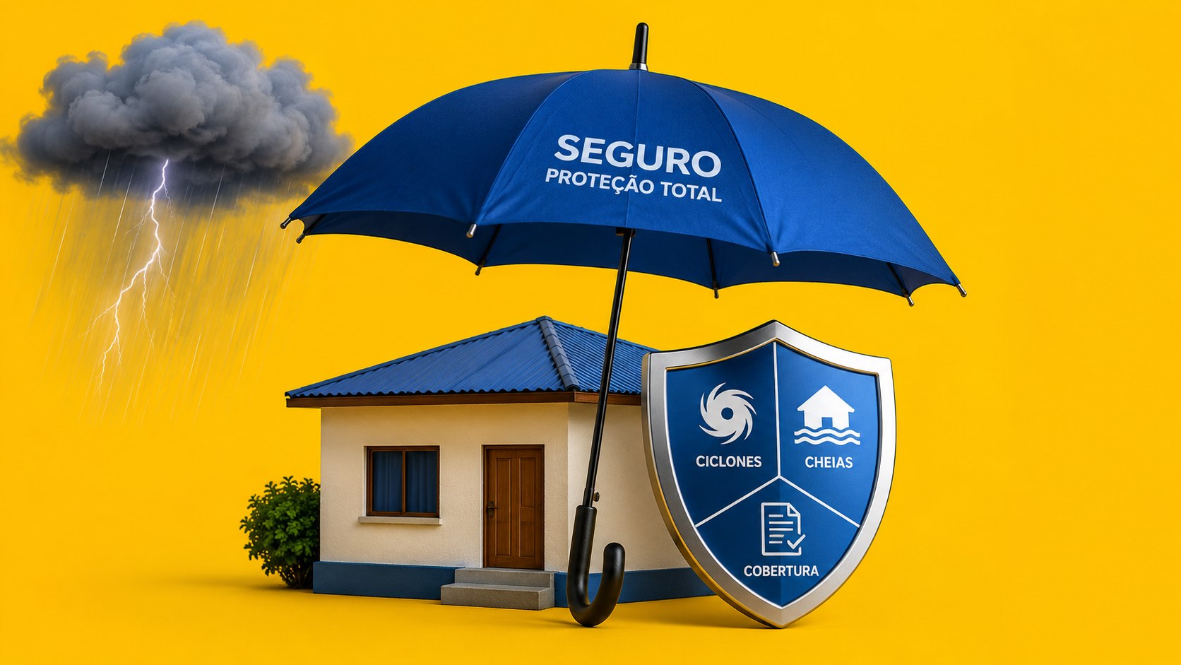 Seguro contra ciclones e cheias em Moçambique pode cobrir casas, recheio, remoção de escombros e perda de renda. Saiba verificar exclusões, franquias e como participar o sinistro à seguradora.
