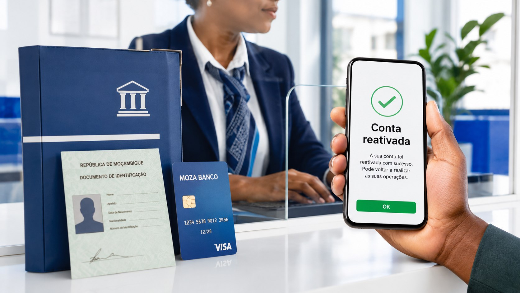 Descubra por que uma conta bancária pode ser bloqueada em Moçambique, que documentos o banco pode exigir, quanto demora o desbloqueio e como reclamar para recuperar o saldo retido sem novos riscos.