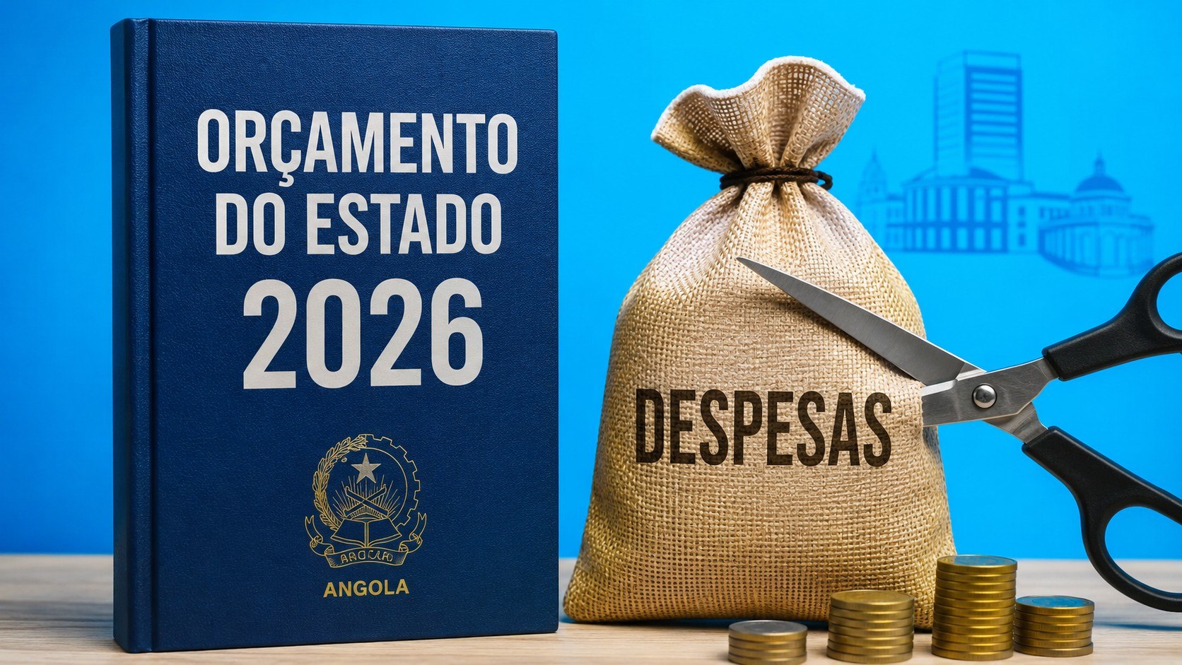 Orçamento do Estado 2026 aplica retenções de 20% e 25% em várias despesas. Saiba quais verbas foram afectadas, as excepções e o que muda nas províncias.
