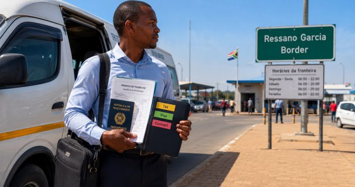 Trabalhar na África do Sul morando em Moçambique: documentos, transporte e impostos na fronteira