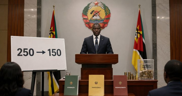 Moçambique pode reduzir deputados de 250 para 150: o que prevê a proposta e quanto pouparia