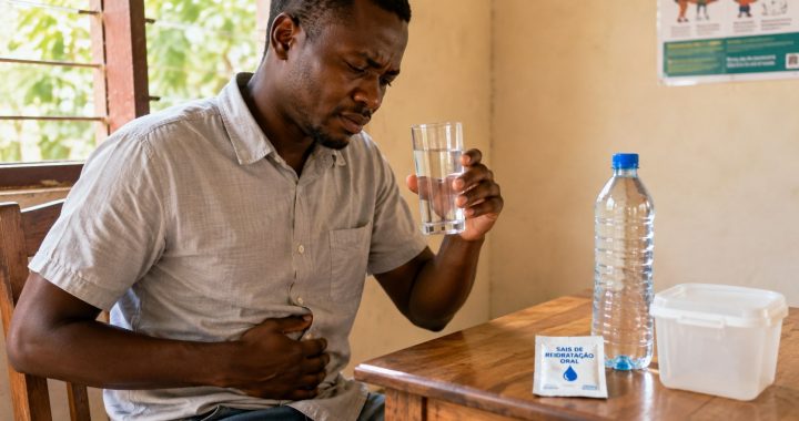 Diarreia depois de beber água em Moçambique: quando basta hidratar e quando pode ser cólera