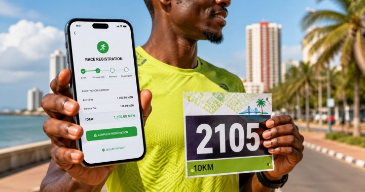 Correr em Maputo custa quanto? Ténis, roupa, inscrições e locais onde treinar sem pagar em 2026