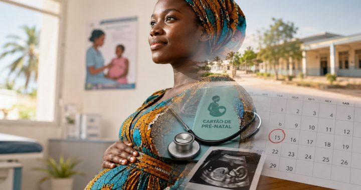 Primeira consulta pré-natal em Moçambique: quando marcar, exames pedidos e o que levar à maternidade