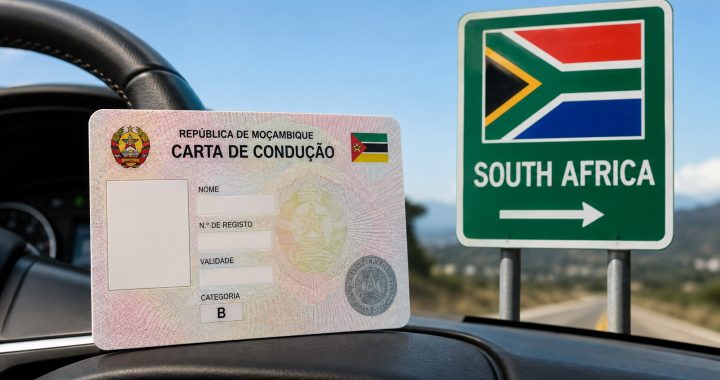 Carta de condução moçambicana na África do Sul: quando é válida e quando deve ser convertida