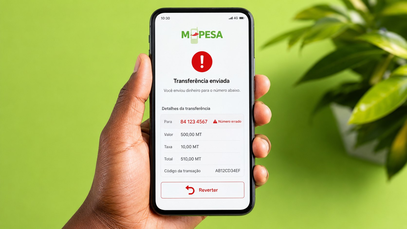 Enviou dinheiro por M-Pesa para o número errado? Saiba como pedir a reversão, quais passos seguir no *150#, quando ligar 100 e em que situações o valor pode ser recuperado em Moçambique. Guia rápido.