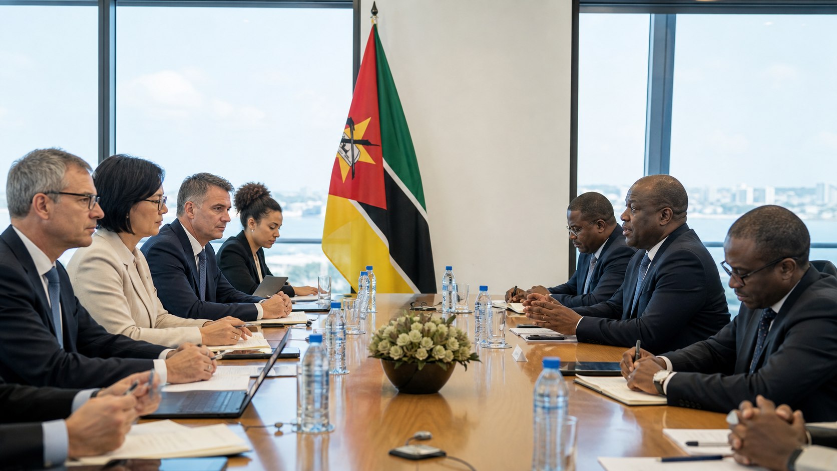 Missão do FMI em Maputo, de 9 a 18 de setembro de 2026, avalia condições para novo programa ECF. Moçambique liquidou dívida de 701 milhões USD e busca novo acordo de crédito alargado.
